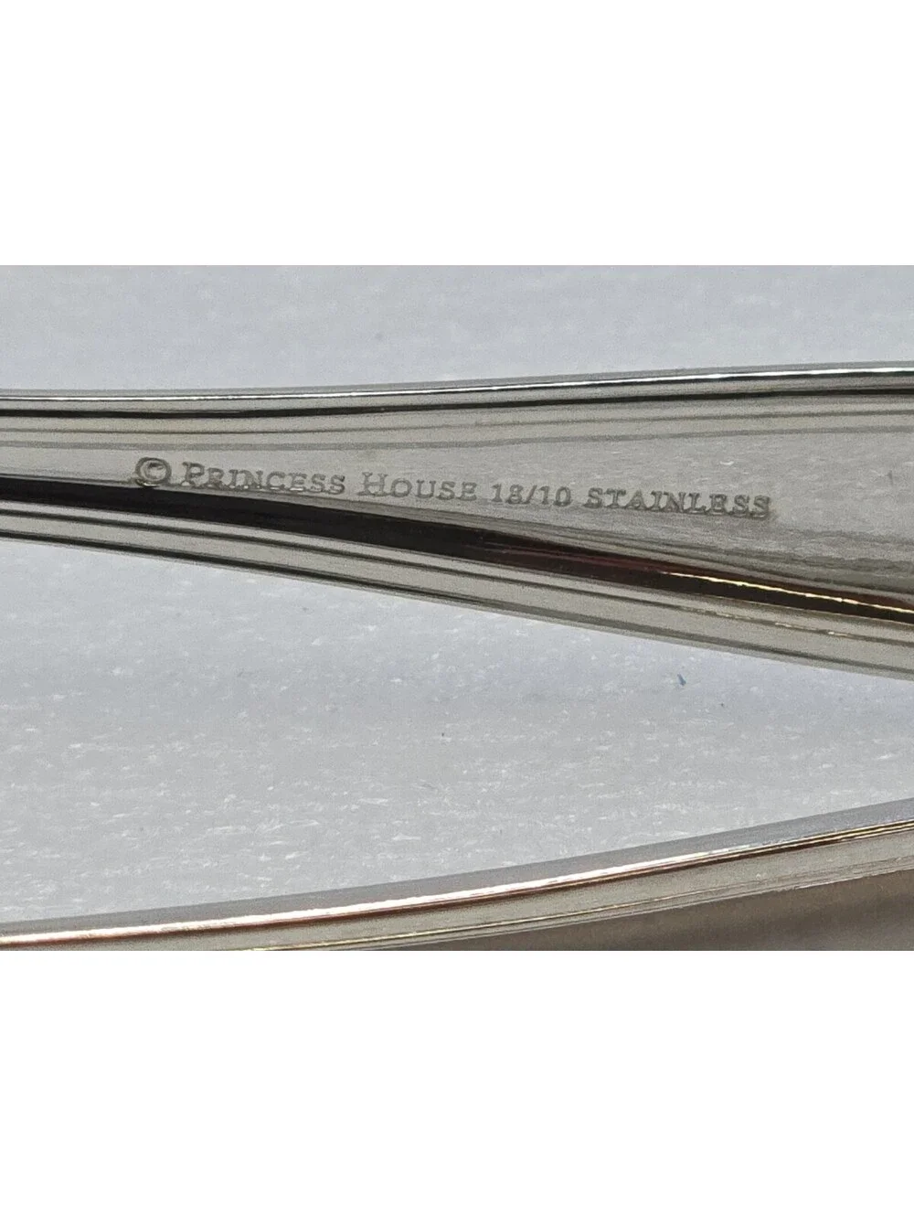 Princess House BARRINGTON Salad Buffet Tongs Stainless Flatware 9.5